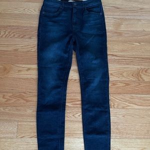 Net Harper heritage high rise size 28 dark blue skinny jeans